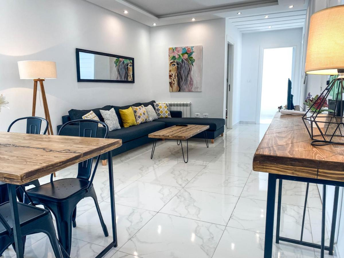 Cosy Apartment In La Marsa - 2 Bed 1 Bath 외부 사진